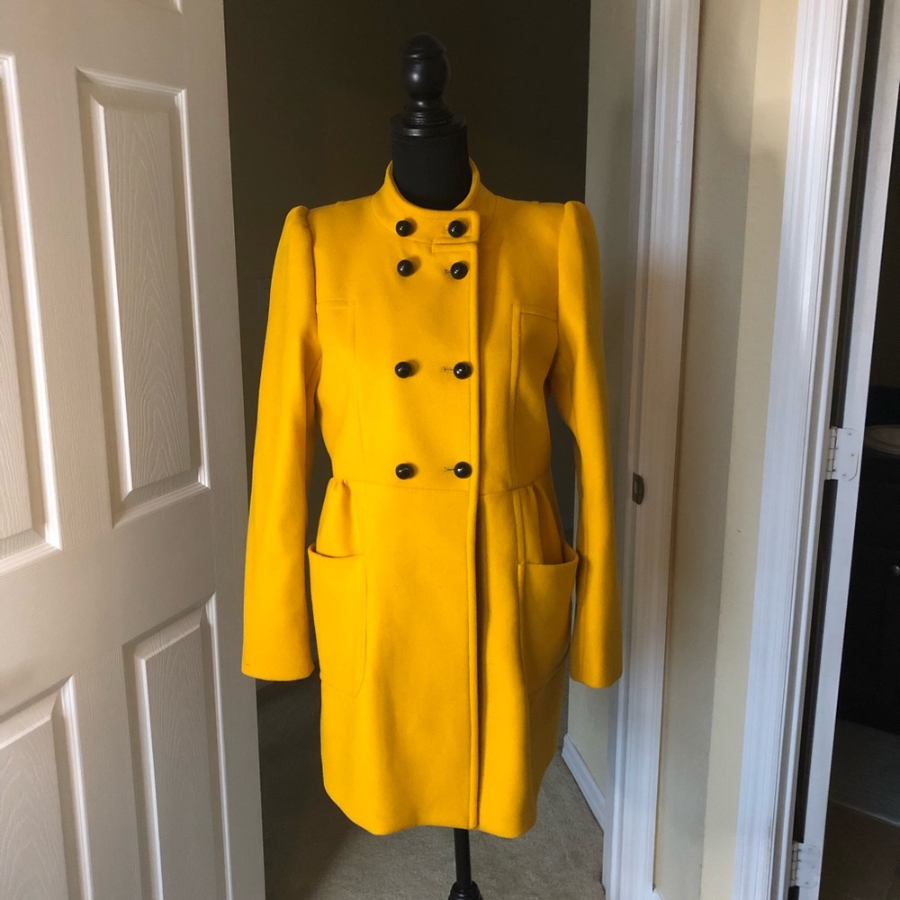 Zara mustard colored jacket